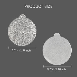 2000 Uds. Tapas de papel de aluminio no autoadhesivas de 37mm películas termosellables compatibles con <span class=keywords><strong>Nespresso</strong></span> Original Line Pods almacenadas - Product Image 3