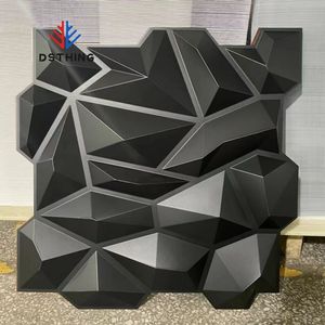 Aisen trang trí nội thất bán buôn không thấm nước paintable <span class=keywords><strong>3D</strong></span> PVC Tấm tường nghệ thuật tường finishings Panel tường <span class=keywords><strong>3D</strong></span> cho trang trí nội thất - Product Image 2