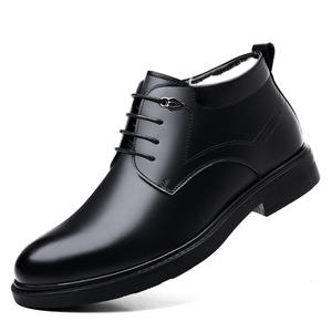 Nuevos zapatos de cuero informales para hombre, estilo de negocios sencillo, suela suave antideslizante, calzado formal resistente al desgaste con punta redonda, malla transpirable - Product Image 1