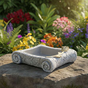 Jardinières modernes et élégantes en ciment, pots à semis pour jardin, balcon, usage extérieur, fleurs d'orchidées artificielles, design suspendu au sol - Product Image 5
