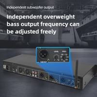 Ecualizador Gráfico Profesional EQ31SUB de 31 Bandas Equipo de Sonido con Salida Independiente para Subwoofer, Bluetooth