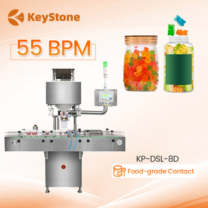 Automatic Counting and Packing Machine for Pectin Gummies Oiled Powder Gummy Glass Plastic Bottles Bags Pouches - Product Image 1