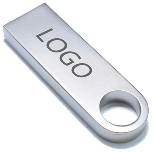 Waterproof Silver Color Metal Usb Flash Drive 8gb 16gb 32gb 64 128 2tb 128g USB 2.0 3.0 Pen Dive
