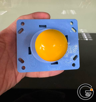 Manette d'arcade LED 12V 8 directions de qualité commerciale : Conception à micro-interrupteurs métalliques pour machines à grue et bornes d'arcade de jeux de boxe