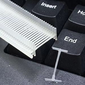 1inch 25mm rõ ràng tốt tag pins tag barbs Nylon t-end pins cho tốt gắn thẻ súng - Product Image 2