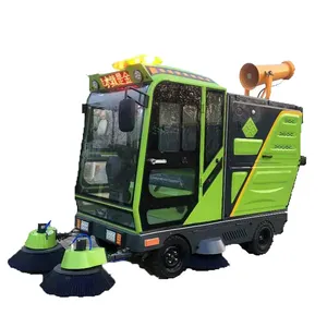 Electric streets cleaner machines for sweep street truck cleaning machine