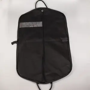 Non-Woven Leather Suit Dust-Proof Zipper Bag Extended Hood Suit Bag Clothes Hanging Dust-Proof Bag