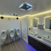 Toilettes mobiles de luxe 2025, prix VIP, toilettes publiques portables, remorque de toilettes portables