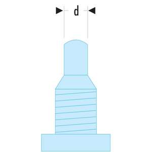 FACOM - 126.E50 Juegos de 2 ganchos de repuesto para llaves de 136A-EAN 3148511347249 LLAVES DE GANCHO Y PIN LLAVES - Product Image 2