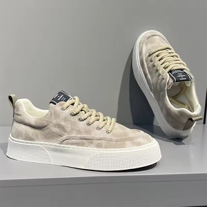 Chaussures pour hommes 2025 : Nouvelles baskets décontractées à semelle épaisse rehaussante, tendance et polyvalentes, chaussures de sport plates pour hommes - Product Image 2