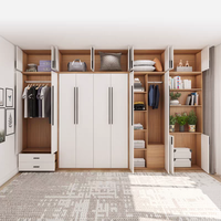 Maßgefertigte Moderne Versteckte Murphy-Klappbetten in Allen Größen mit Kleiderschrank Platzsparendes Design