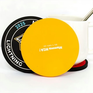 Sous-verre en <span class=keywords><strong>PVC</strong></span> souple de style japonais, design moderne et simple, avec <span class=keywords><strong>isolation</strong></span> thermique pour tasses et mugs - Product Image 6