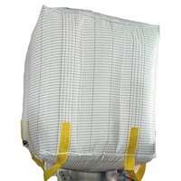 Bolsa HESHENG FIBC Q, bolsa con forro deflectado, bolsa grande de carbón a granel, 1 tonelada