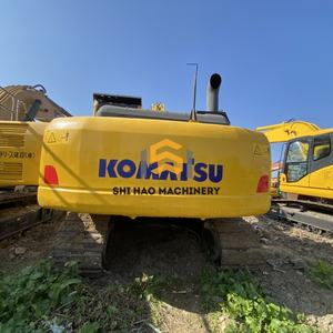 Excavadora de cadenas usada Komatsu PC200 de 20 toneladas para construcción de puentes, retroexcavadora de respuesta rápida - Product Image 4