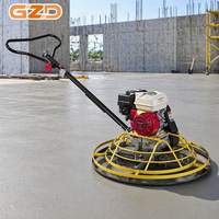 GZD Machine de finition de béton motorisée portative personnalisable pour mortier et béton