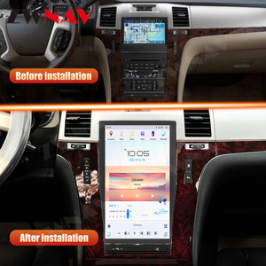 Autoradio Carplay 13.6 per Cadillac Escalade 2007-2014 Android Tesla Radio Auto navigazione GPS unità principale lettore multimediale Radio - Product Image 2