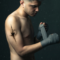 2024 nouveau Design imperméable semi-permanent à base de plantes jus de plantes encre temporaire autocollants de tatouage pour hommes et femmes utilisation de la main