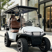 Supplier Cina Pintu Geser Mobil Golf Listrik 4 Kursi dengan Pintu Geser