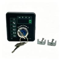 Panneau de commande multiparamètres verrouillable avec connexion par bornier pour la surveillance et le contrôle des groupes électrogènes diesel