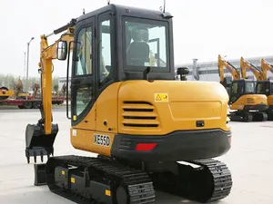 China Hydraulic Crawler Excavator 5 Ton Mini Excavator XE55U For Sale
