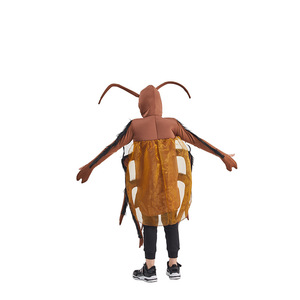 Combinaison de costume de cafard pour enfants, idéale pour les spectacles, les fêtes et les danses, collection Printemps 2025 - Product Image 5