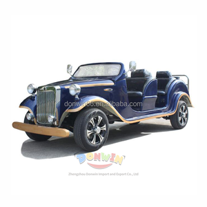 Carro <span class=keywords><strong>de</strong></span> golf eléctrico <span class=keywords><strong>de</strong></span> 5-11 plazas Vintage 2025, alquiler <span class=keywords><strong>de</strong></span> coche clásico a la venta, coche turístico clásico eléctrico - Product Image 2