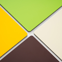 Panneau composite en aluminium brillant couleur cuivre, revêtement FEVE, 3 mm, 1220 x 2440 mm, pour revêtement mural extérieur