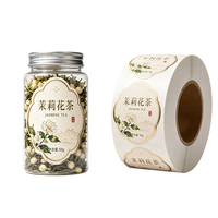 Autocollants en PVC estampés à chaud, découpés sur mesure pour l'emballage de bouteilles de nourriture, de vin, d'huile d'olive, de miel, de confiture, d'épicerie et de produits de charcuterie