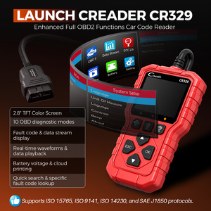 Lanzamiento en Almacén de la UE: LAUCNH 2026 CR329 OBD2, Lector Universal de Códigos de Error de Luz de Advertencia del Motor, Códigos de Error CR329 para Coche - Product Image 2