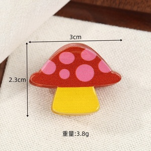 Pinza de Pelo Pequeña de Acetato con Diseño de Insectos y Animales, Estilo Lindo, Ligera, Elegante y de Alta Gama para Peinados Medios de Mujer - Product Image 4