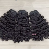 Extensions de cheveux humains bouclés vierges indiens et birmans à cuticules intactes, couleur naturelle, 10-30 pouces, trame complète, vente chaude