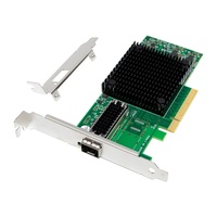 Carte adaptateur réseau serveur interne PCI Express X8 Mellanox CX-4 avec un seul port optique 25GbE SFP28 en stock