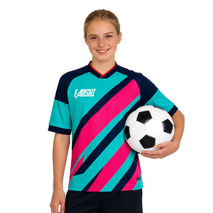 Camiseta de Fútbol Personalizada Estilo Club Barcelona Real <span class=keywords><strong>Madrid</strong></span> Bayern Sin Logotipo Oficial Ropa de Fútbol para Fanáticos OEM - Product Image 1