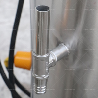 Yaourt laitier à petite échelle 10L-1000L faisant la machine de pasteurisation du lait/pot de pasteurisateur de lait frais