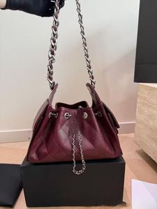 Bolso <span class=keywords><strong>de</strong></span> Cuero Genuino <span class=keywords><strong>de</strong></span> Lujo para Mujer con Cierre Rápido, Correa <span class=keywords><strong>de</strong></span> Hombro con <span class=keywords><strong>Cadena</strong></span> Personalizada a la Moda - Duradero - Product Image 2