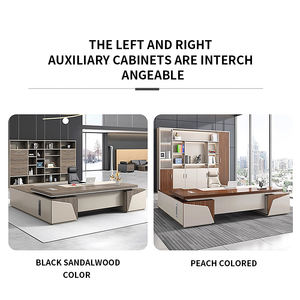 छत और प्रबंधकों के लिए आधुनिक लक्जरी मेक्सिकन लकड़ी कार्यकारी डेस्क-कार्यालय और विला के लिए आदर्श - Product Image 6