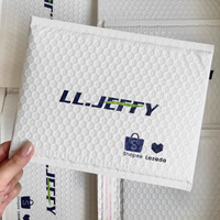 Guandu Individuelles Logo Umweltfreundliche Recycelbare Biologisch Abbaubare Wasserdichte Kraft-Versandtasche Gepolsterte Luftpolsterumschläge für den Versand