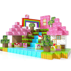 Từ khối xây dựng thiết lập 300pcs + nam châm lớn Cube đồ chơi từ tính khối lập phương được xây dựng từ khối đồ chơi - Product Image 2