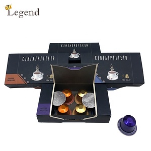 Boîte d'emballage de luxe pour café, boîte <span class=keywords><strong>en</strong></span> papier personnalisée imprimée pour torréfacteur de café, poudre de café, carton rigide pour cadeau de café avec taille personnalisée - Product Image 3
