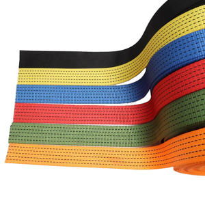 Tùy chỉnh 25mm Polyester Vải dây đeo phẳng hàng hóa lashing dây đeo/<span class=keywords><strong>Pallet</strong></span> đóng gói, trong nhà và ngoài trời bánh, leo núi, sửa chữa - Product Image 3