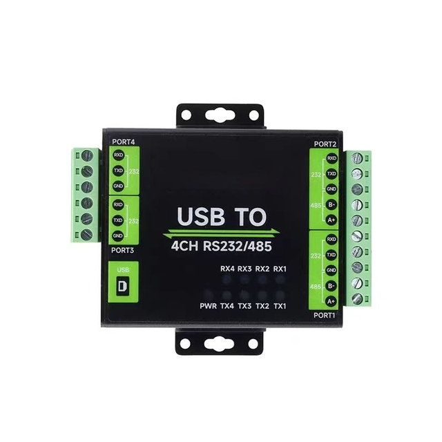 Original FT4232HL Serial Port Converter Communication Module for Industrial-grade USB to 4-channel RS232 and RS485