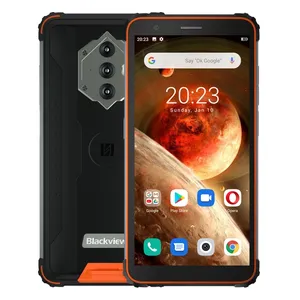 Top Selling Blackview BV6600 Rugged Phone 4GB+64GB Cell Phone 8580mAh Android 10.0 Smart Phone