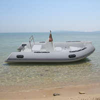 River Dinghy 12ft RIB 360 Bateau gonflable à coque en fibre de verre avec 5 capacités à vendre