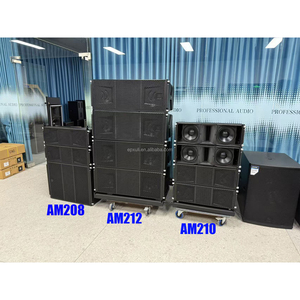 XunGuan Altavoz de Línea de Dos Vías Pasivo de 10 Pulgadas, Sistema de Sonido de Monitor de 15 Pulgadas, Altavoz Profesional de Audio PA para Conciertos y Escenarios al Aire Libre - Product Image 2