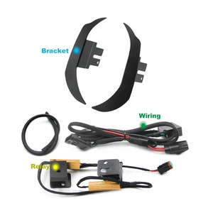 Arnés de cableado y soporte para faro delantero Chiefdom Baja LP9 para <span class=keywords><strong>HD</strong></span> Street Glide <span class=keywords><strong>CVO</strong></span> 2023/121 y 2024/117 - Retrofit/Actualización - Product Image 2