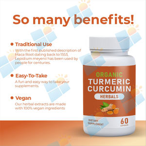 Suni Private Label Topkwaliteit Kurkuma Poeder Kurkuma <span class=keywords><strong>Capsules</strong></span> Curcumine Kurkuma <span class=keywords><strong>Capsules</strong></span> - Product Image 6