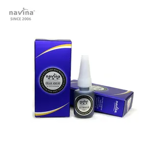 navina false eyelashes glue adhesive fast drying long lasting 40 days more safe eyelash glue for eyelash extension