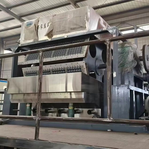 Macchina Rotativa Zengtuo ad Alta Efficienza per la Produzione di Vassoi per Uova, 4000 Pezzi/Ora, Macchina Automatica per lo Stampaggio di Cartone Riciclato per la Produzione di Vassoi per Uova - Product Image 1