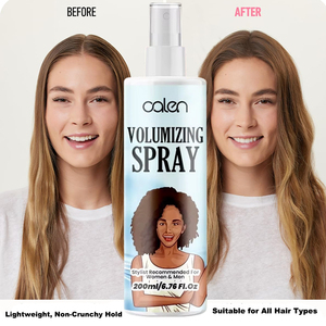 Luxfume 200Ml OEM ODM Vegan Ingrédients Hydratants Volume Laque Pour <span class=keywords><strong>Cheveux</strong></span> Fins - Product Image 1