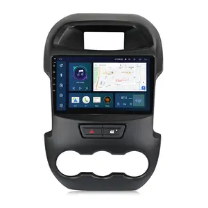 MEKEDE 2 din araba stereo Ford Ranger 2011-2014 için radyo araba multimedya oynatıcı RDS DSP Android 11 QLED 4G LTE BT GPS BT radyo
